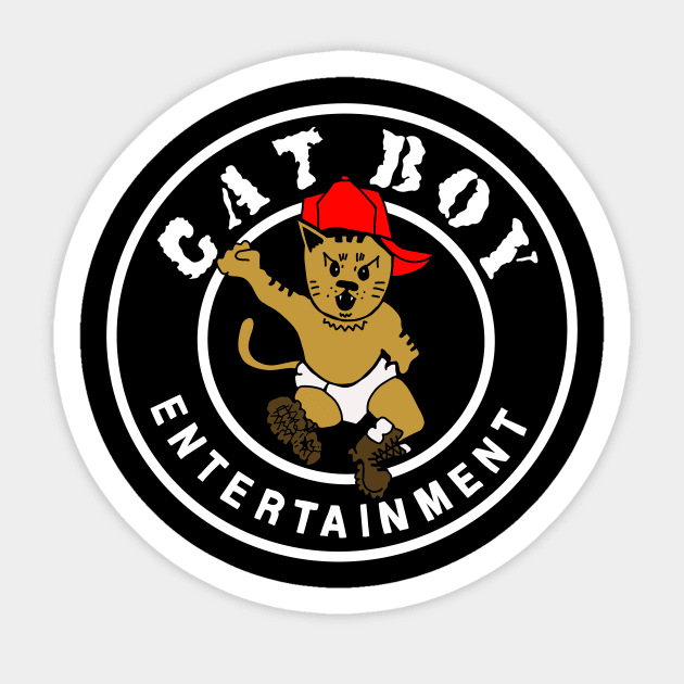 cat boy entertainment Sticker by yumiyoshi4